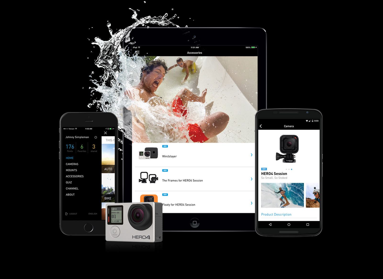 GoPro Guru App Header