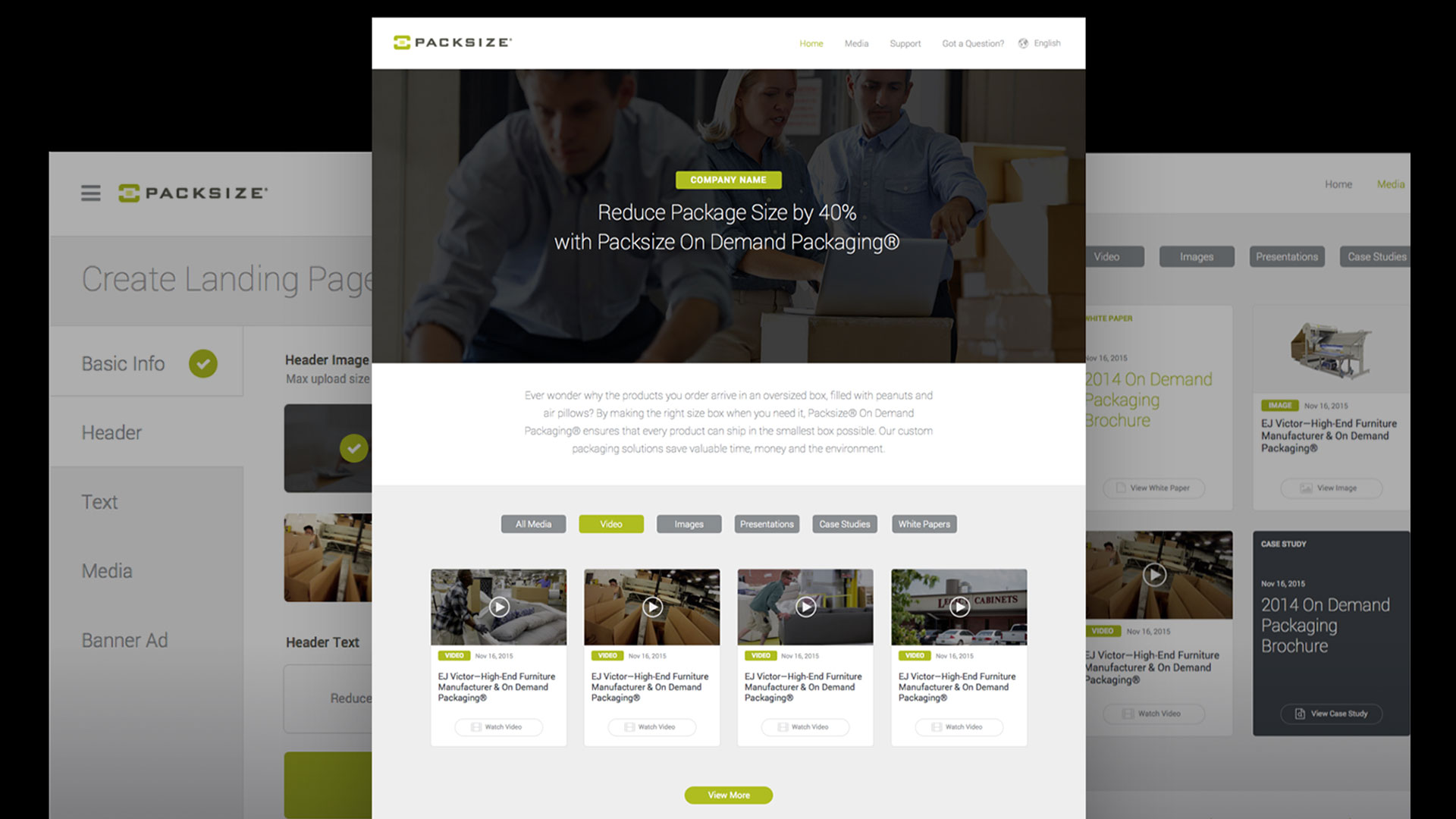 Packsize Header
